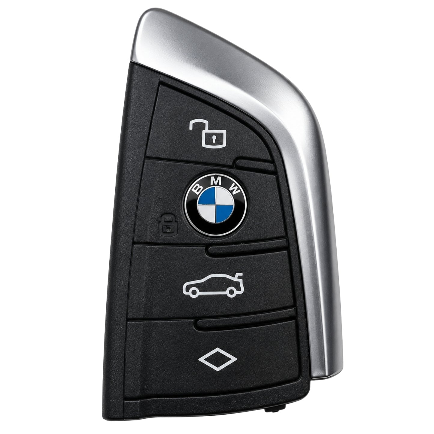 OEM 4 Button Smart Remote Key for BMW (G Series) - Black, 433Mhz