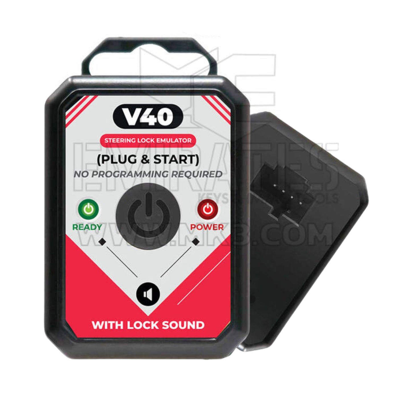 Volvo V40 2012-2019 ESL ELC SCL Steering Lock Emulator Simulator With Lock Sound