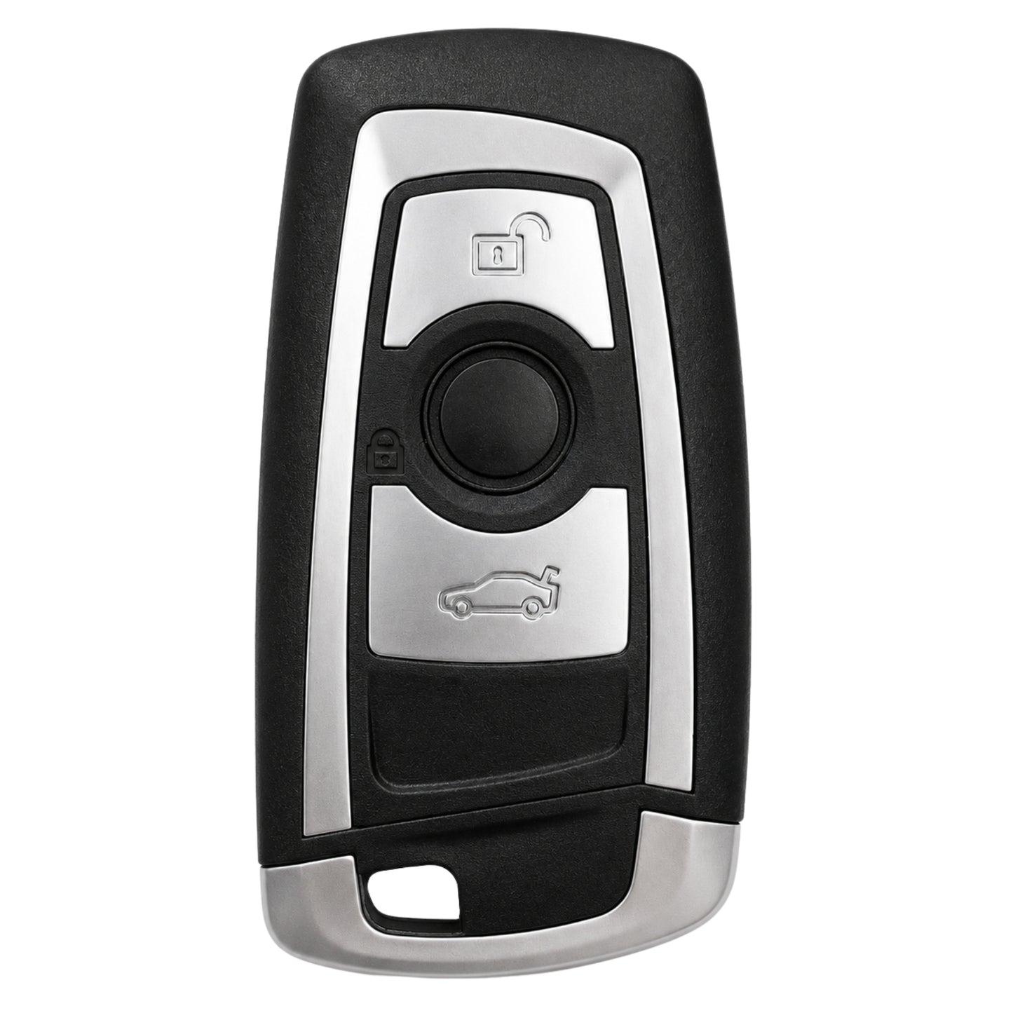 Aftermarket 3 Button Smart Remote Key for BMW (FEM) - Silver, 433Mhz