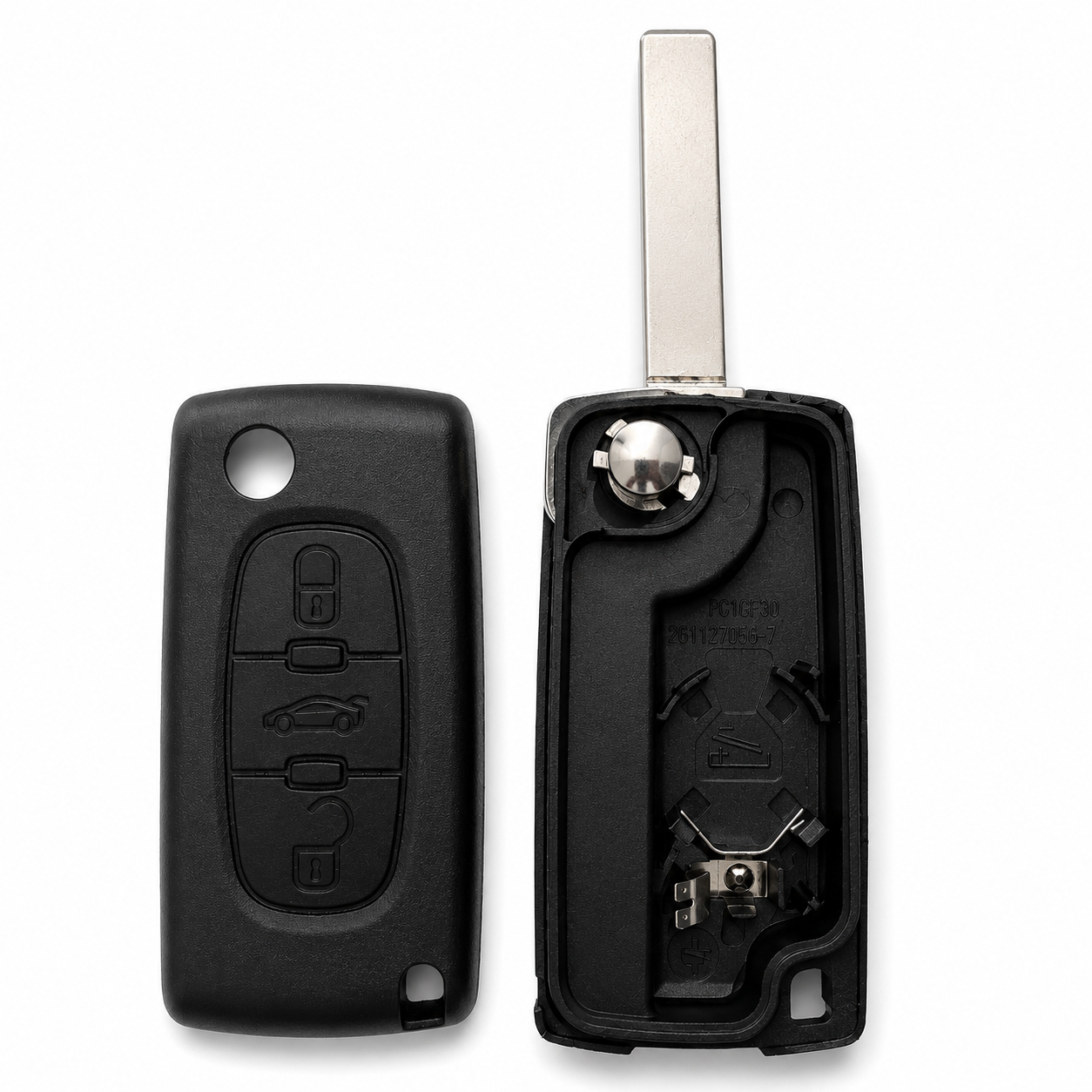 VA2 3 Button Key Case (With Battery Contact)