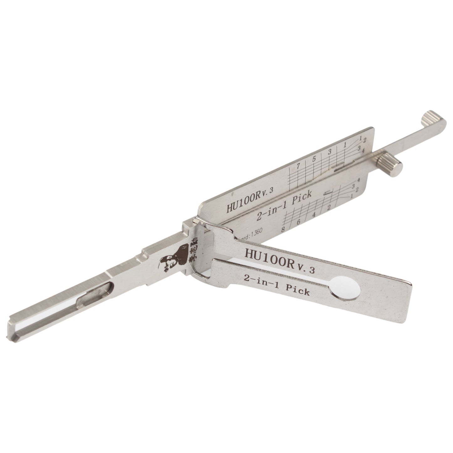 HU100R Original Lishi 2-in-1 Pick & Decoder