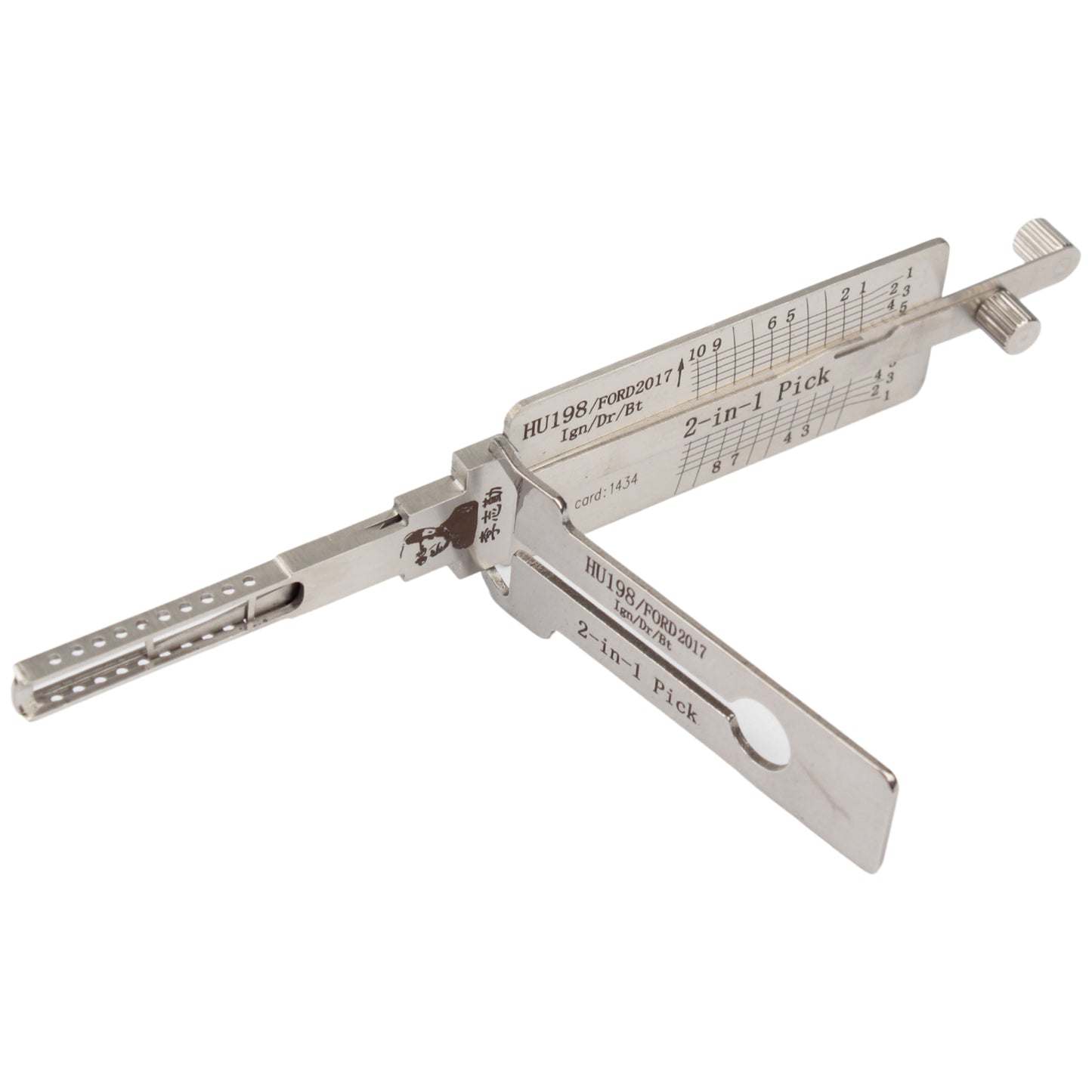 HU198 (Ford 2017 +) Original Lishi 2-in-1 Pick & Decoder