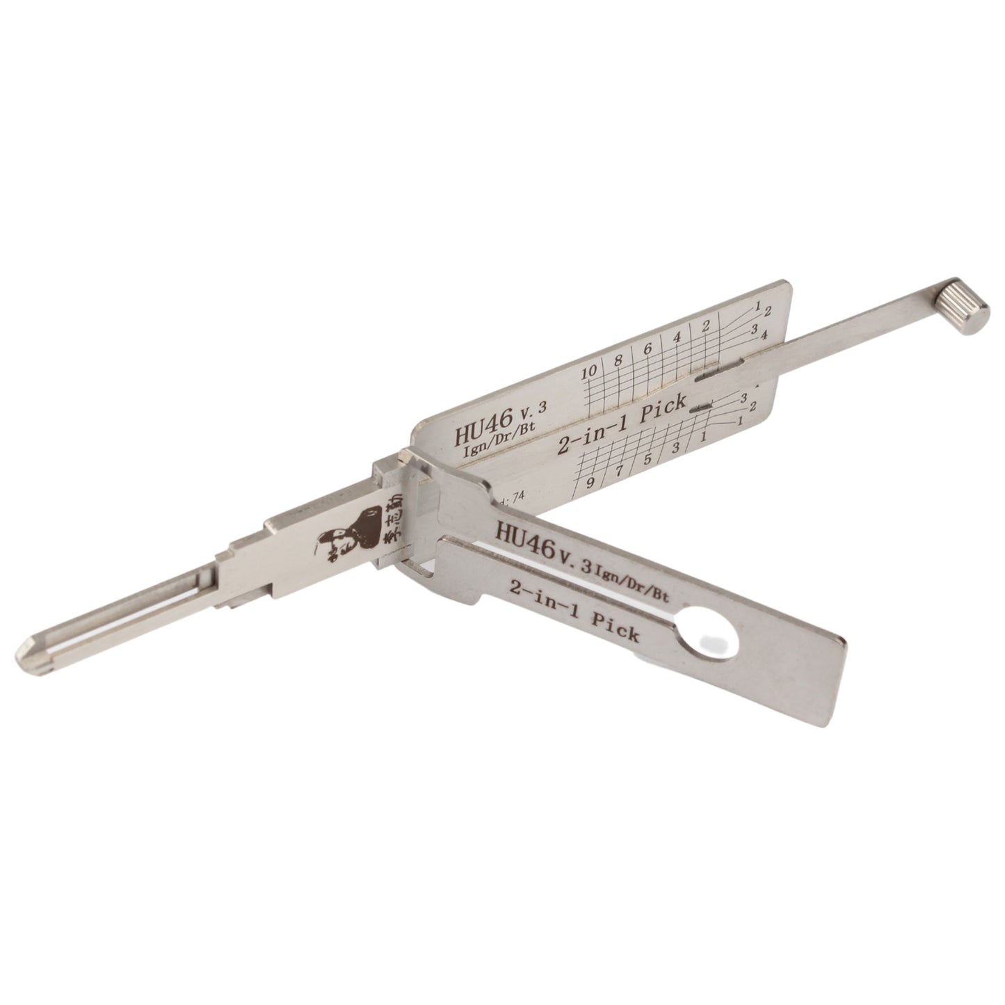 HU46 Original Lishi 2-in-1 Pick & Decoder