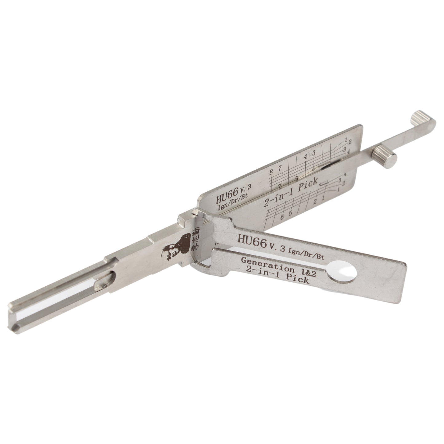 HU66 Original Lishi 2-in-1 Pick & Decoder