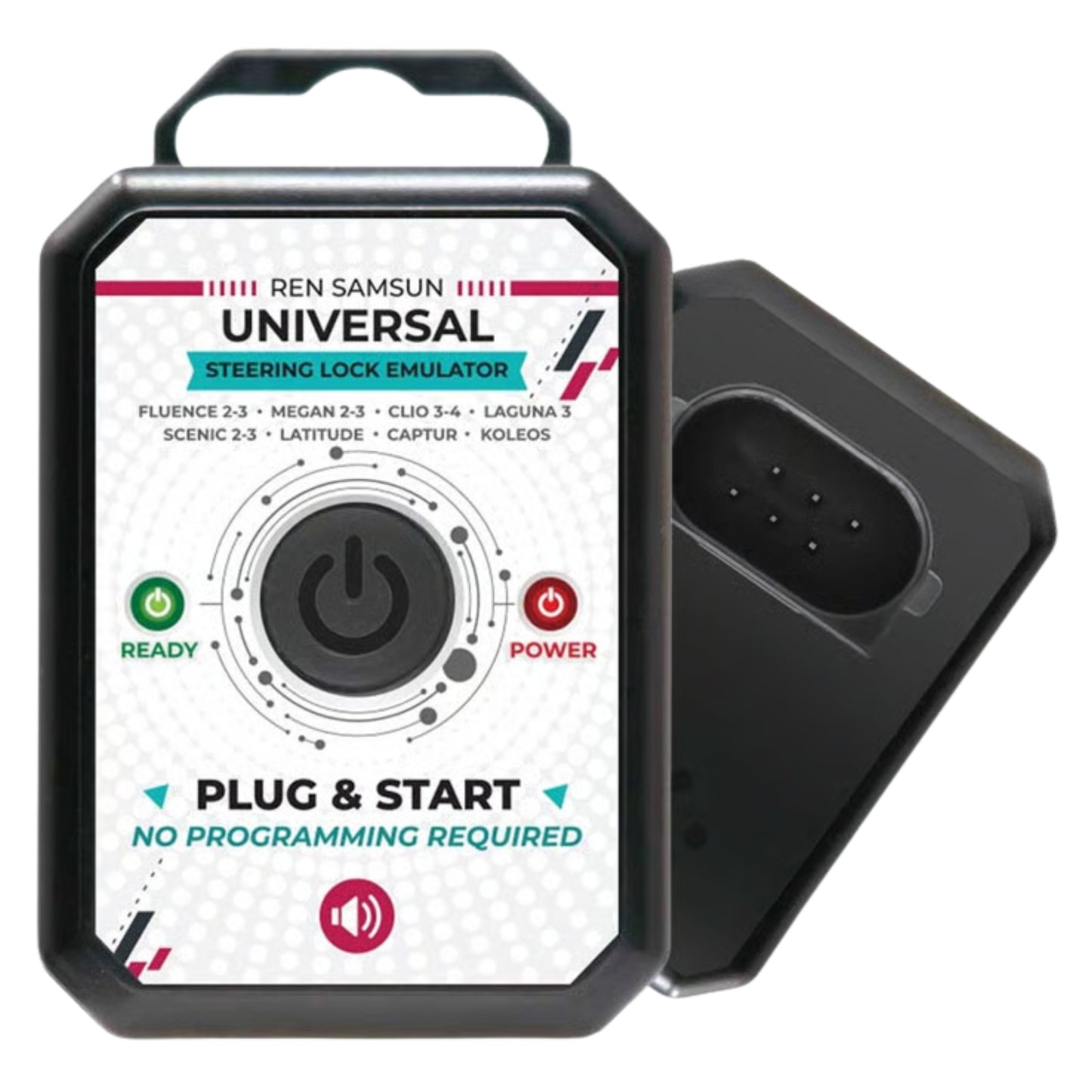 Renault Samsung Universal Steering Lock Emulator Simulator ESL ELV with Lock Sound