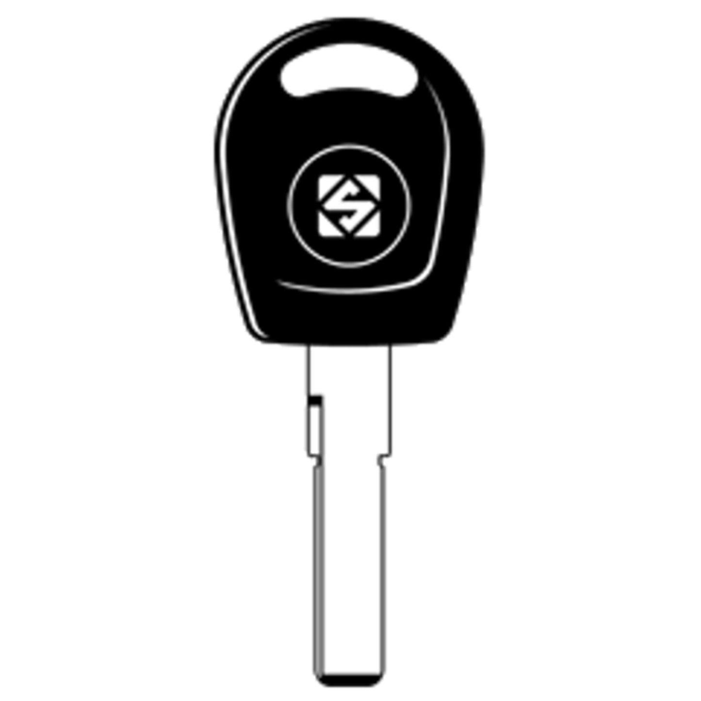 Silca HU66 Transponder Key (HU66TE)