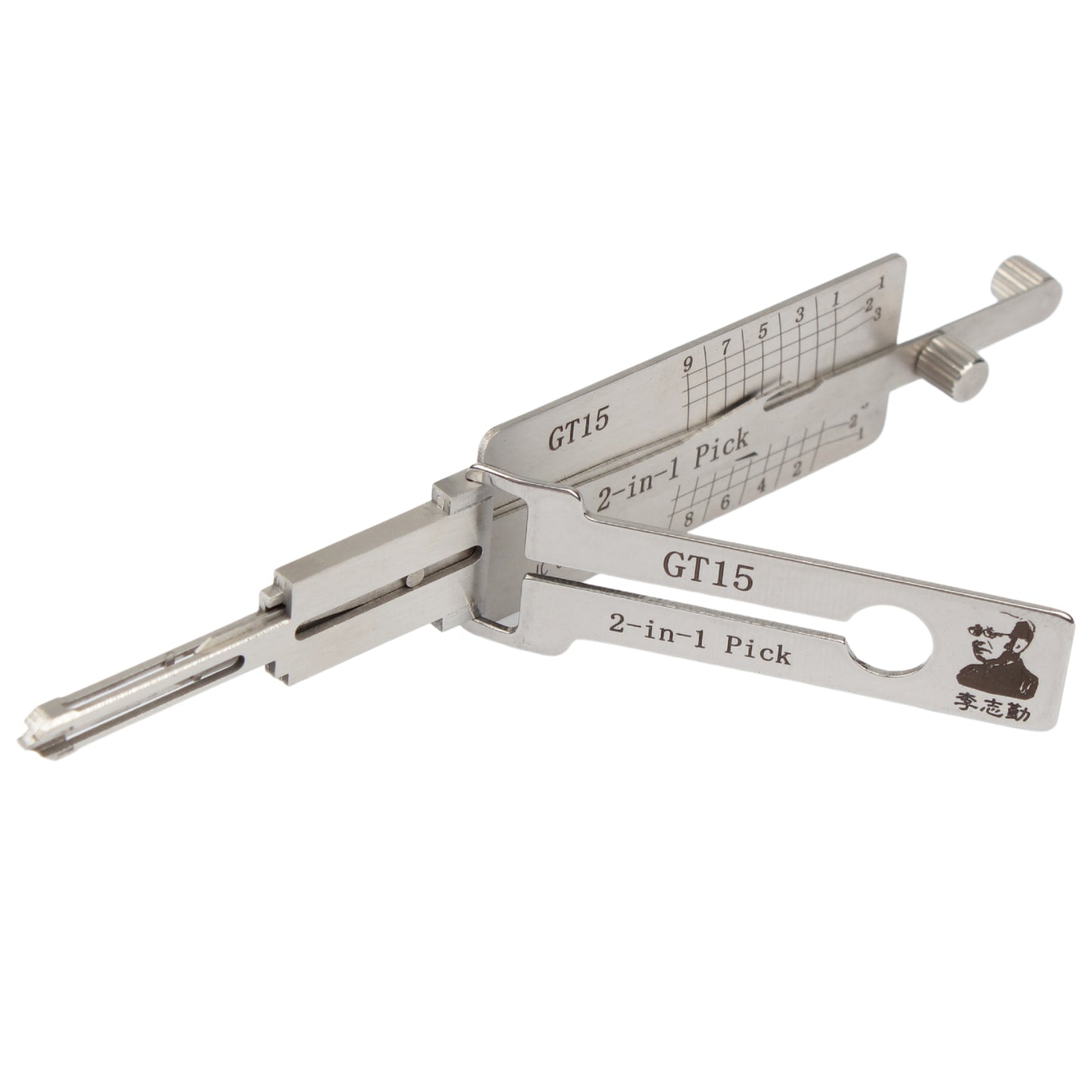 GT15 Original Lishi 2-in-1 Pick & Decoder