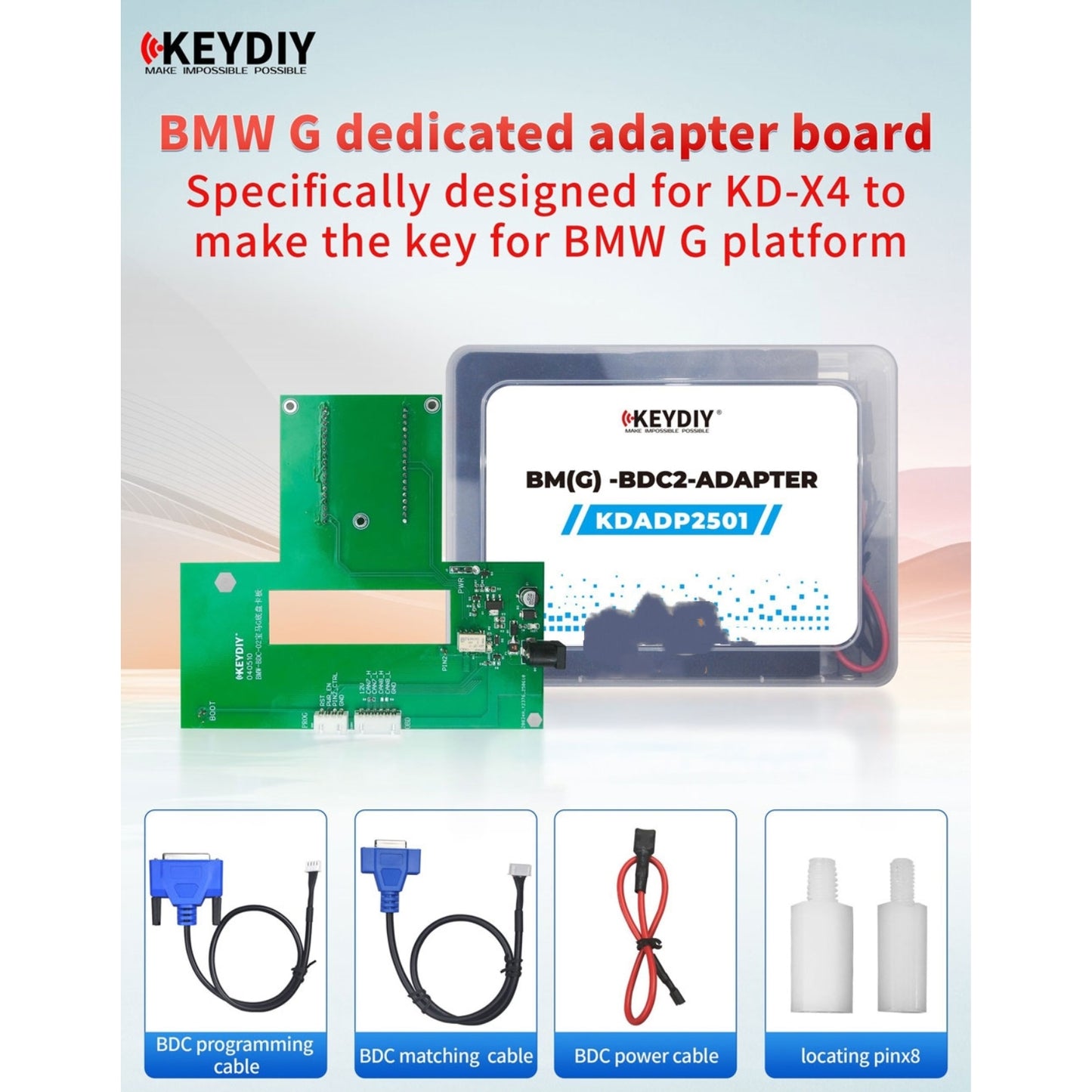 KeyDIY BMW G Series BDC2 Adapter (KDADP2501)
