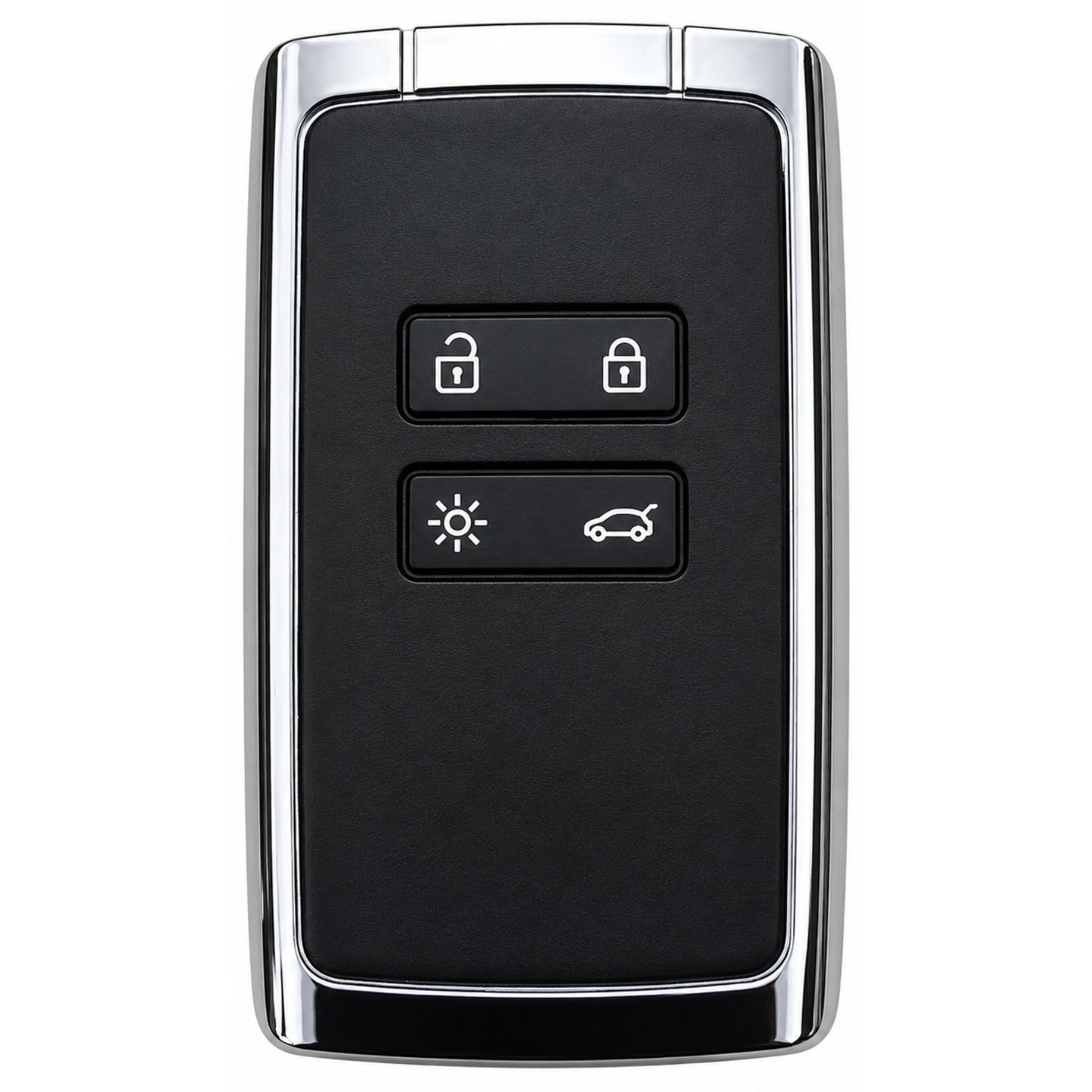Aftermarket 4 Button Key Card for Renault Espace / Megane IV / Scenic IV / Talisman (Black back)