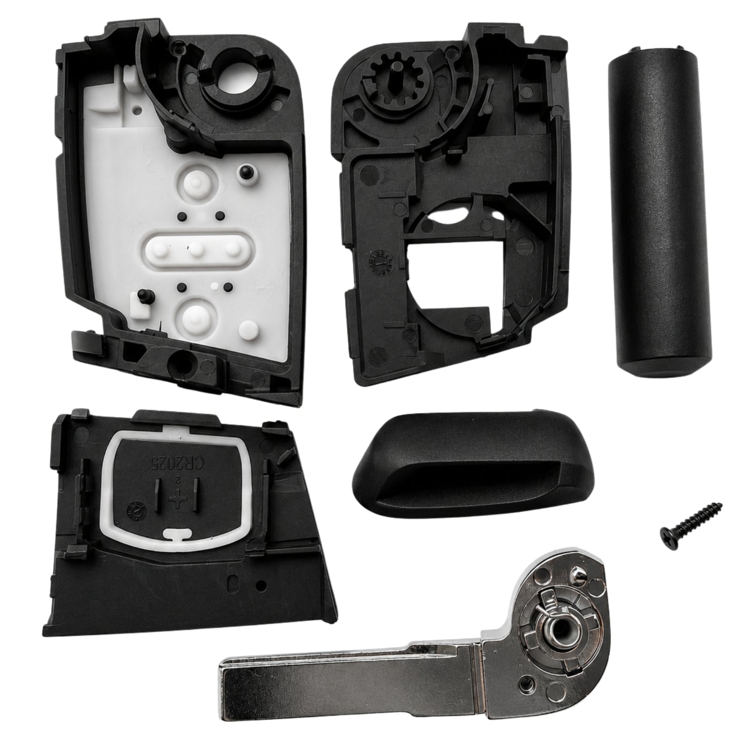 3 Button MQB Remote Key Case with HU66 Key Blade for VAG