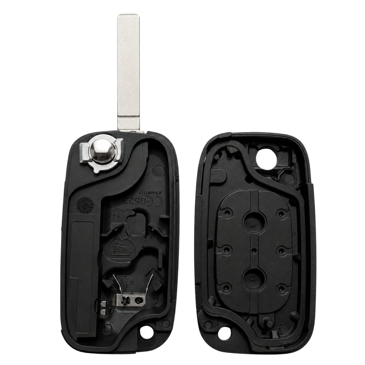2 Button VA2 / VA6 Mercedes Citan Flip Key Case