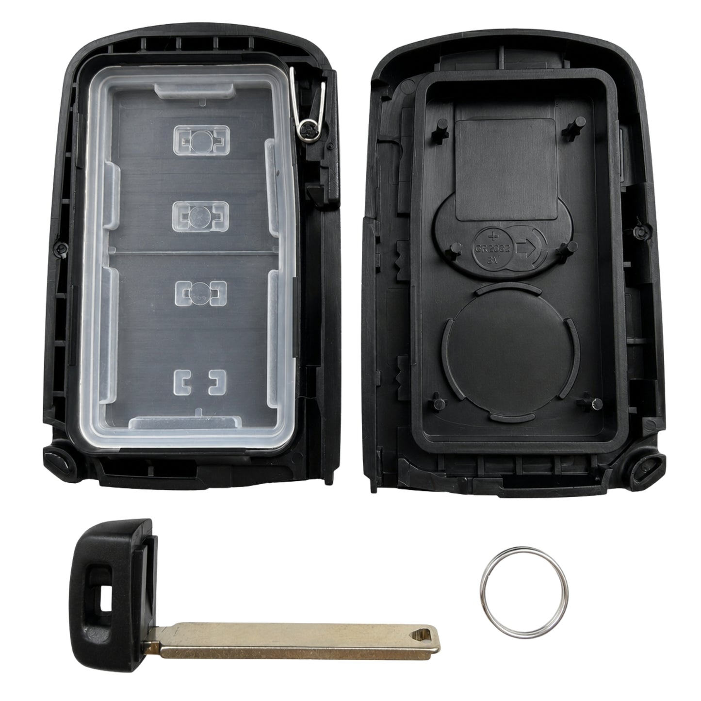 Aftermarket 3 Button Smart Remote Key Case For Toyota