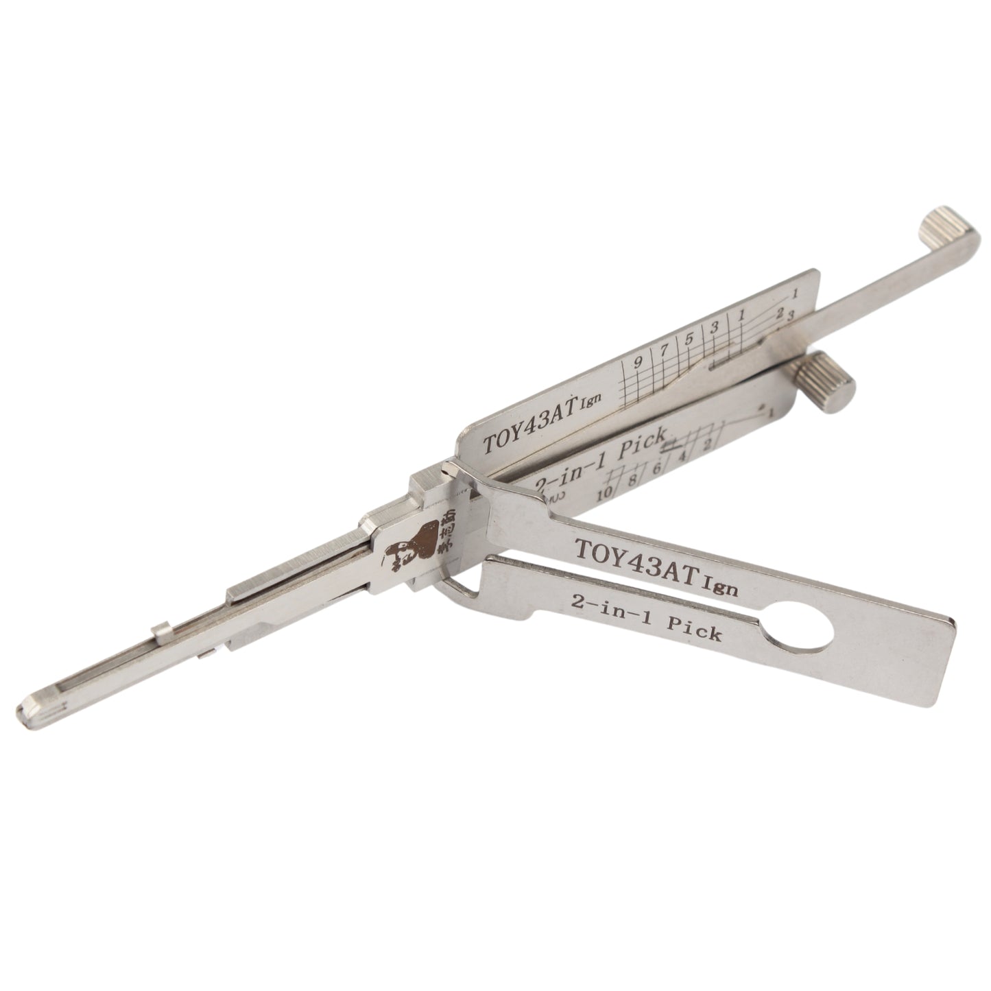 TOY43AT Original Lishi 2-in-1 Pick & Decoder (10 Cut, Ignition Only)