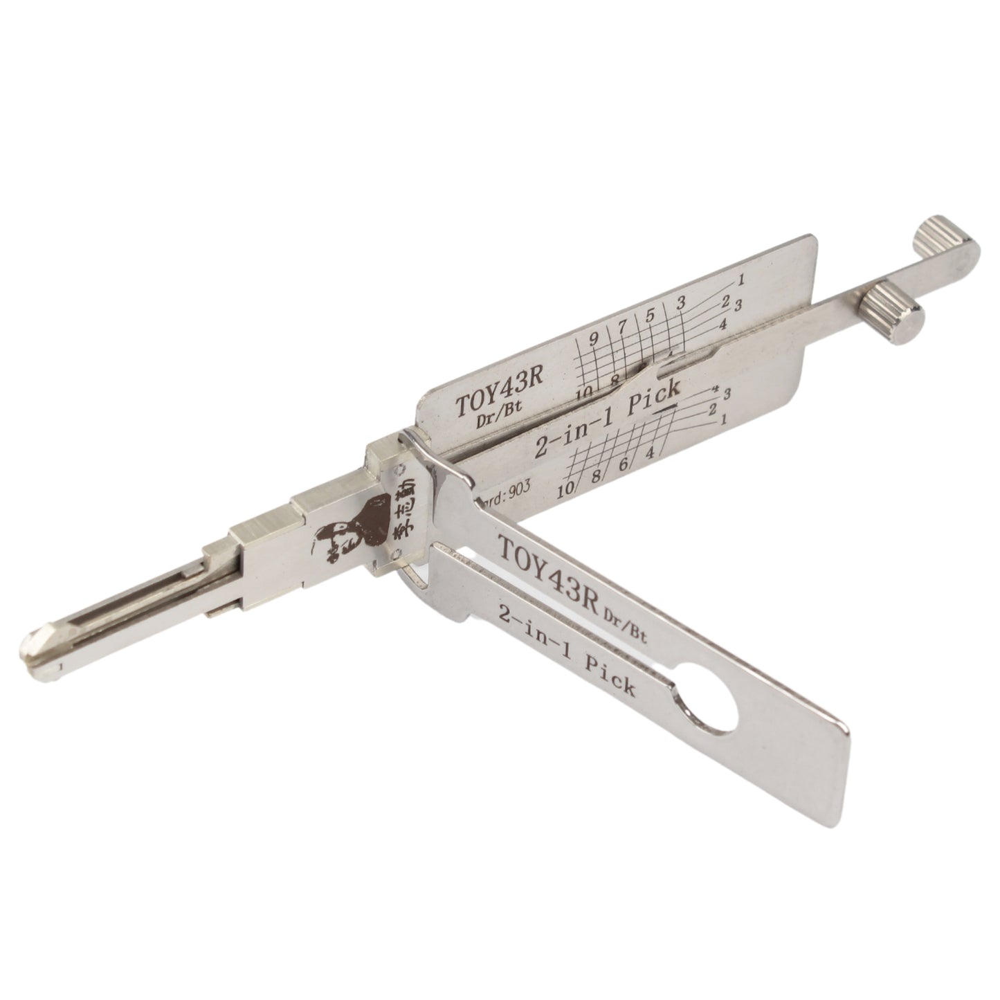 TOY43R Original Lishi 2-in-1 Pick & Decoder (Door & Boot Only)