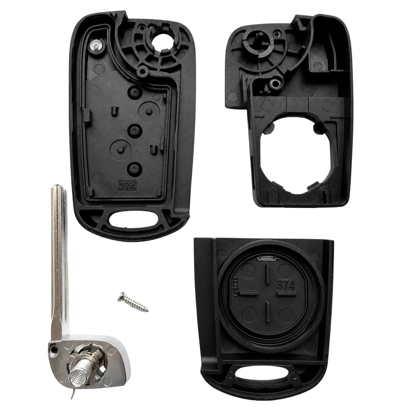 3 Button KIA7 (TOY48) Remote Key Case For KIA / Hyundai