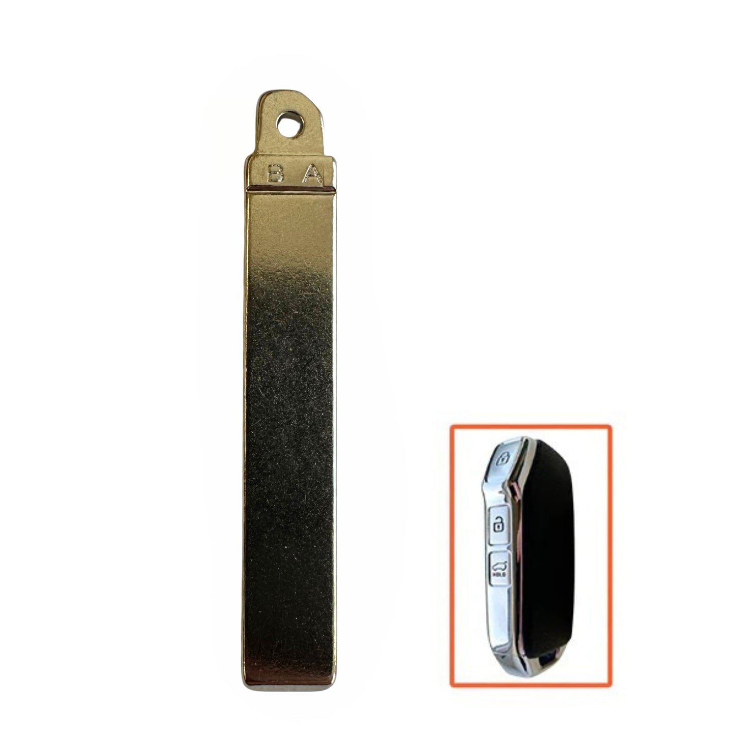 KIA10 Aftermarket Key Blade to suit OEM KIA Flip Remotes