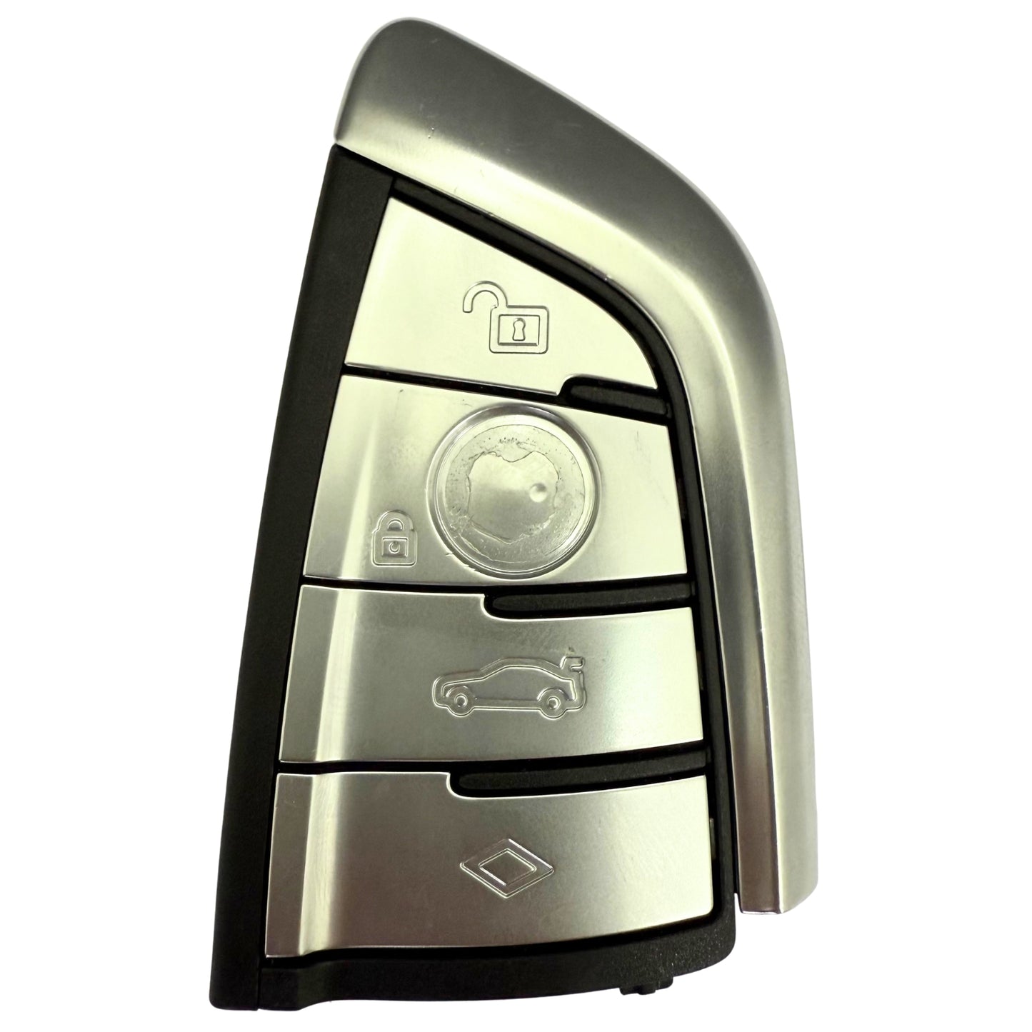 OEM 4 Button Smart Remote Key for BMW (G Series) - Silver, 433Mhz