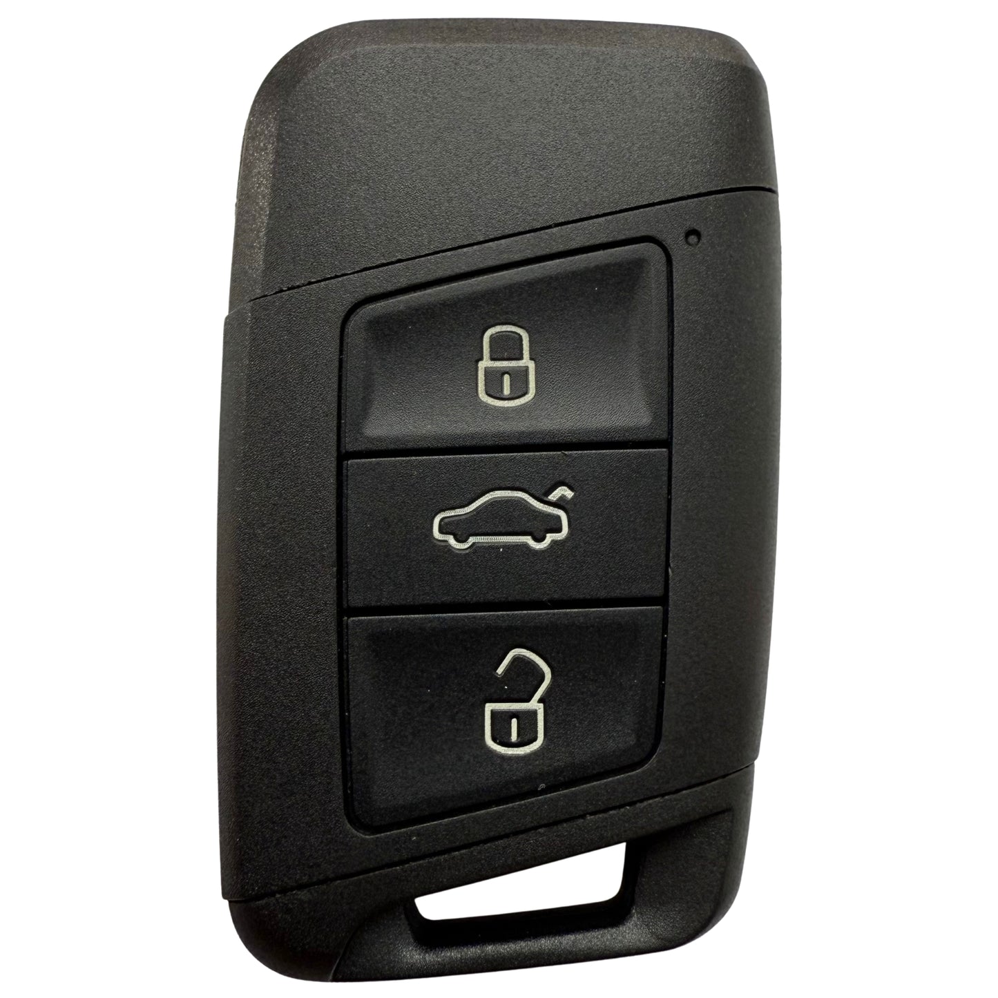 3 Button Smart Remote Key Case with HU162 Emergency Key Blade for VAG