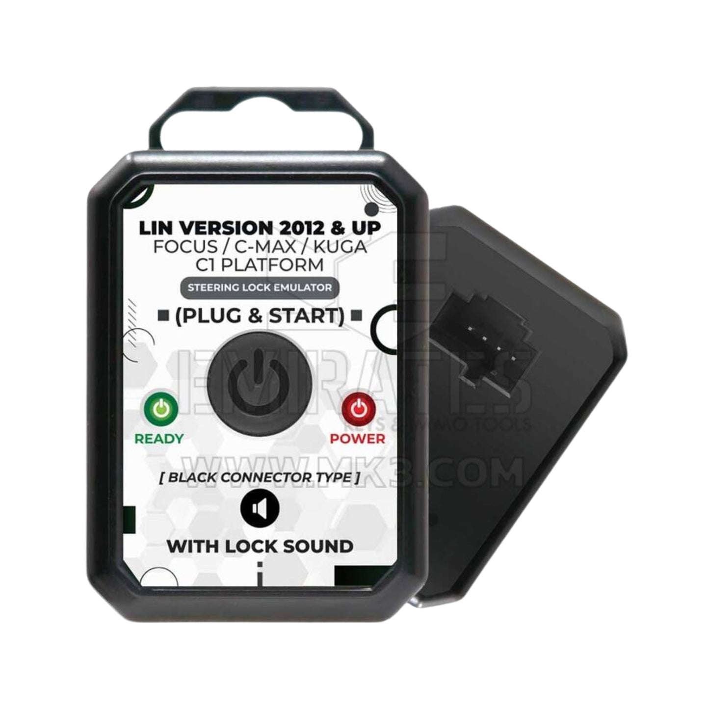 Ford Emulator - Focus Emulator C-Max Kuga C1 Platform 2012+ Steering Lock Simulator Emulator With Lock Sound