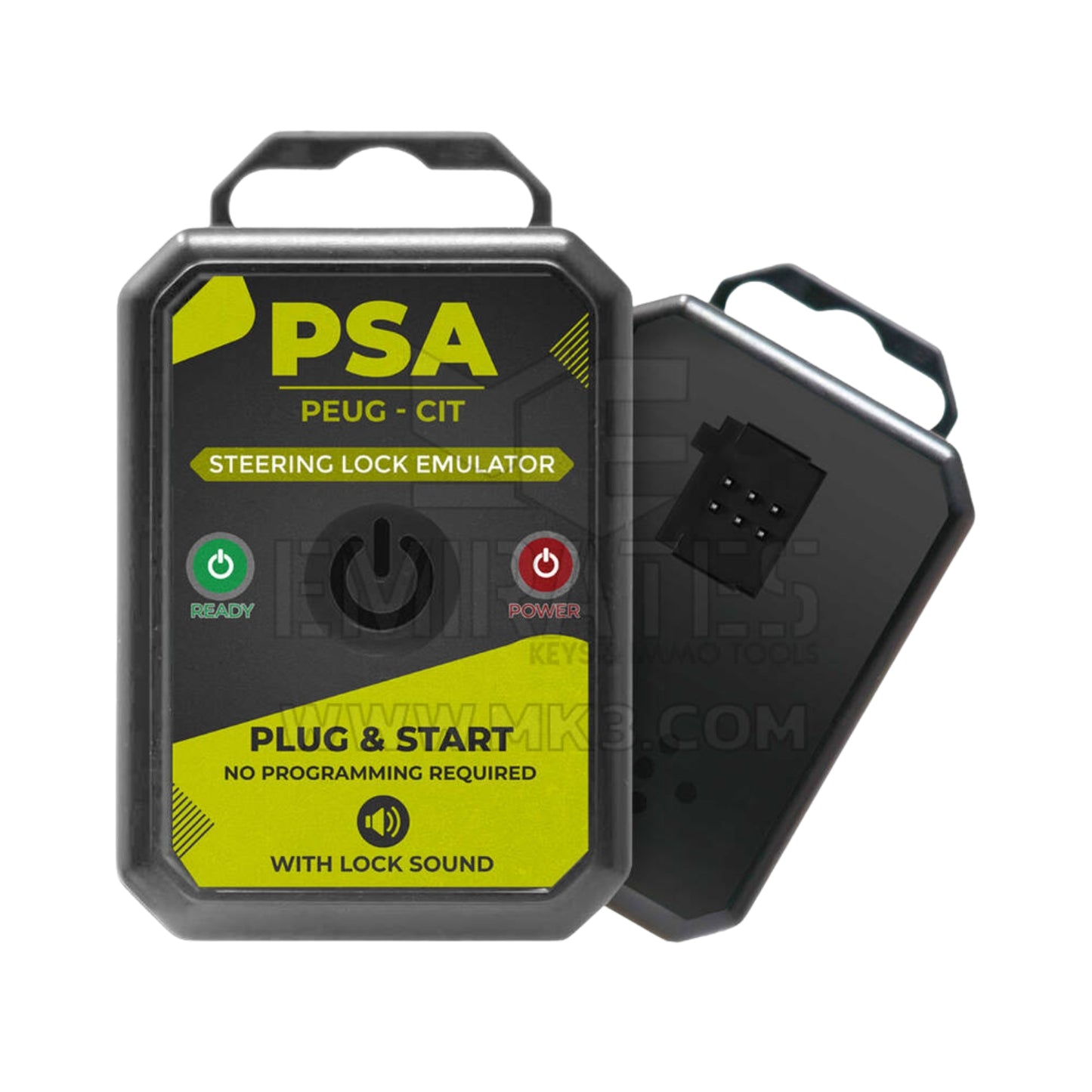 PSA Peugeot Citroen Opel Vauxhall 2011+ Steering Lock Emulator Simulator With Lock Sound