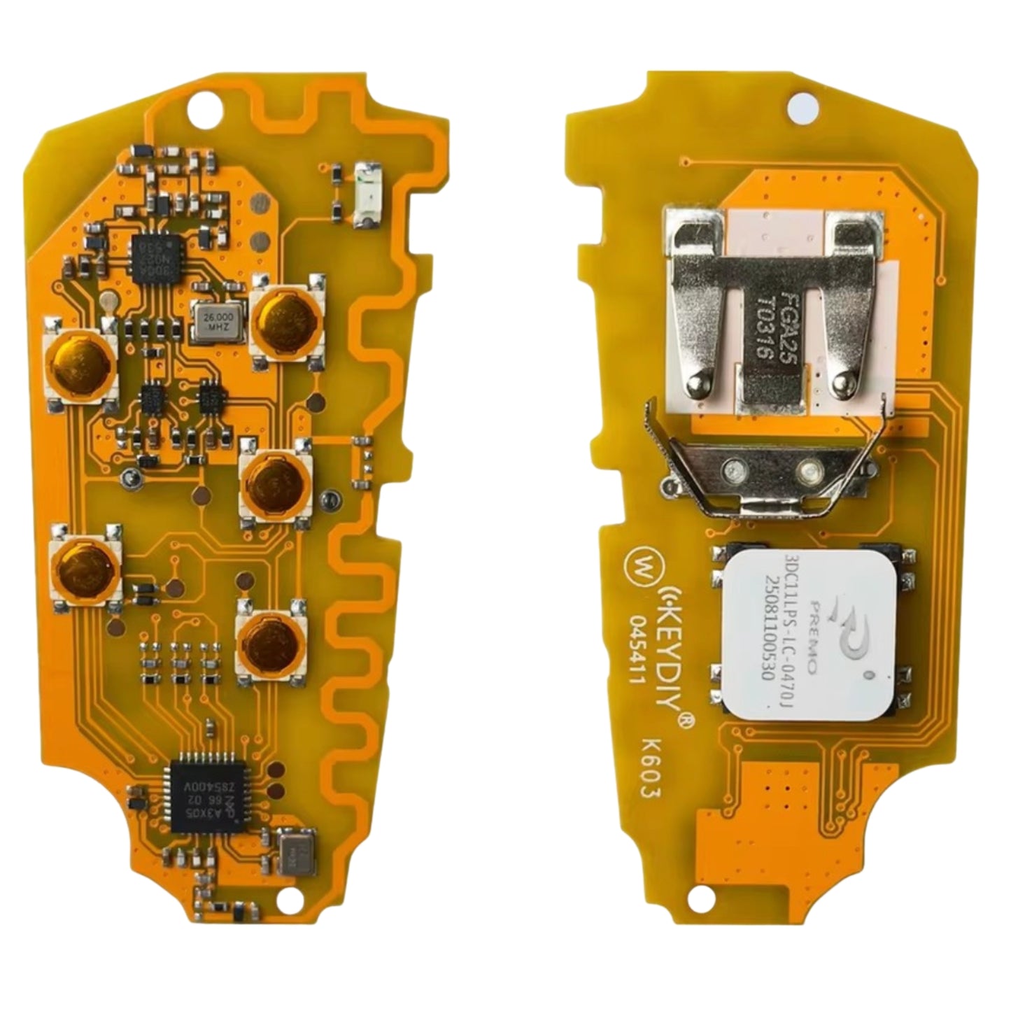 KeyDIY VAG Style Smart Remote PCB (FGB25)