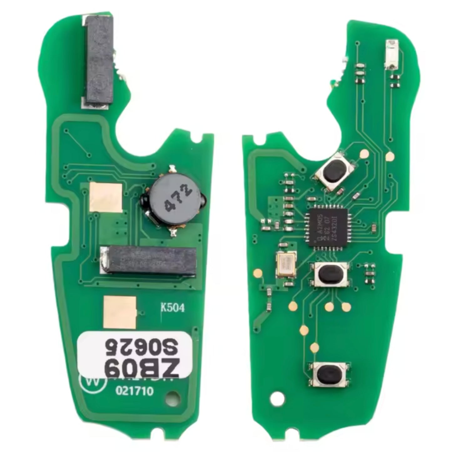 KeyDIY Audi Style Smart Remote PCB Suitable For Keyless Entry Vehicles (ZB09)