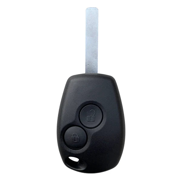 Aftermarket 2 Button ID46 Remote Key For Renault, Vauxhall & Nissan (Original chip)