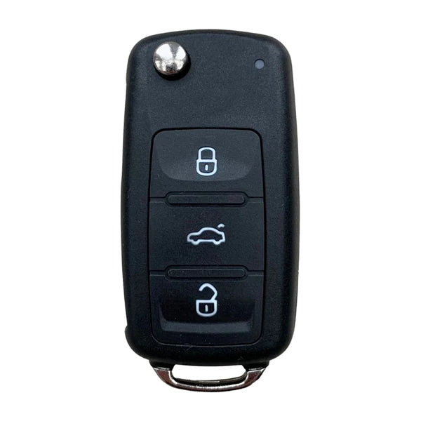 Aftermarket 3 Button Volkswagen Transporter / Caddy Remote Key 2016 - 2021 (ID88 chip onboard)