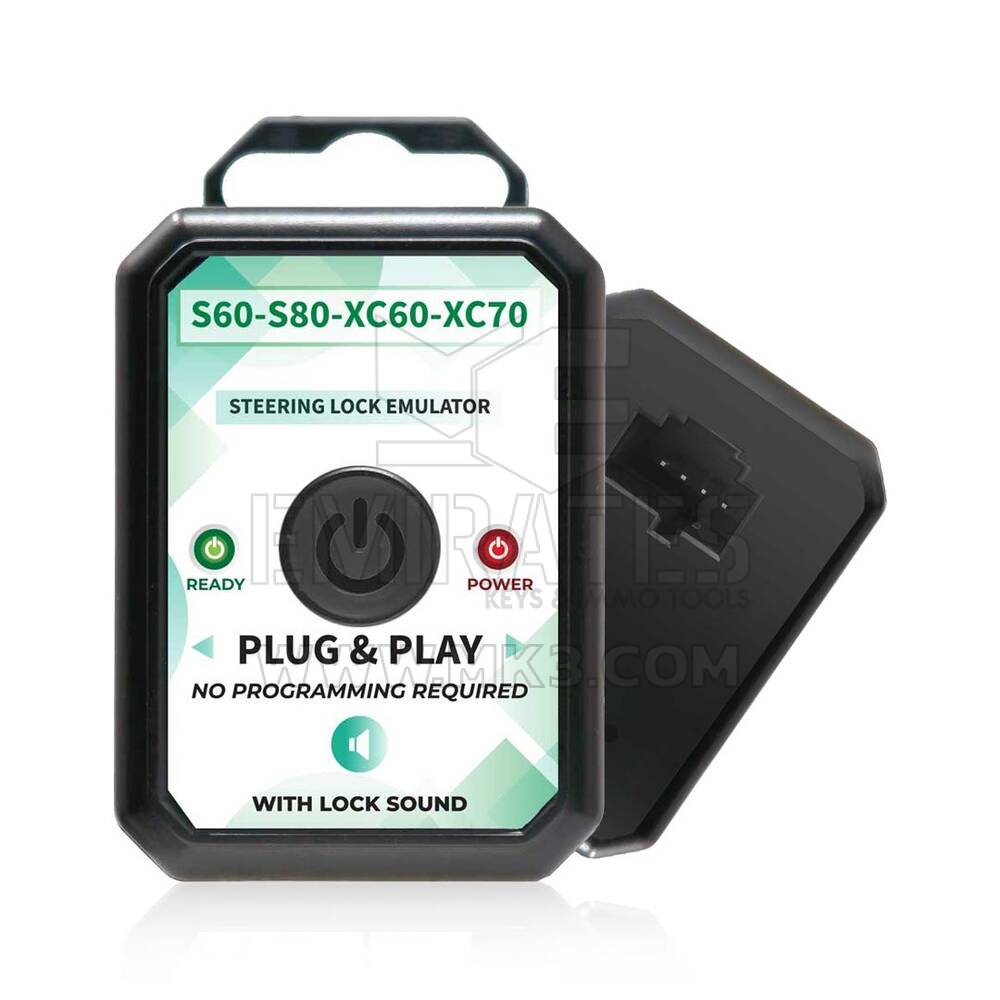 Volvo Emulator - S60 S80 XC60 XC70 Steering Lock Emulator Simulator With Lock Sound