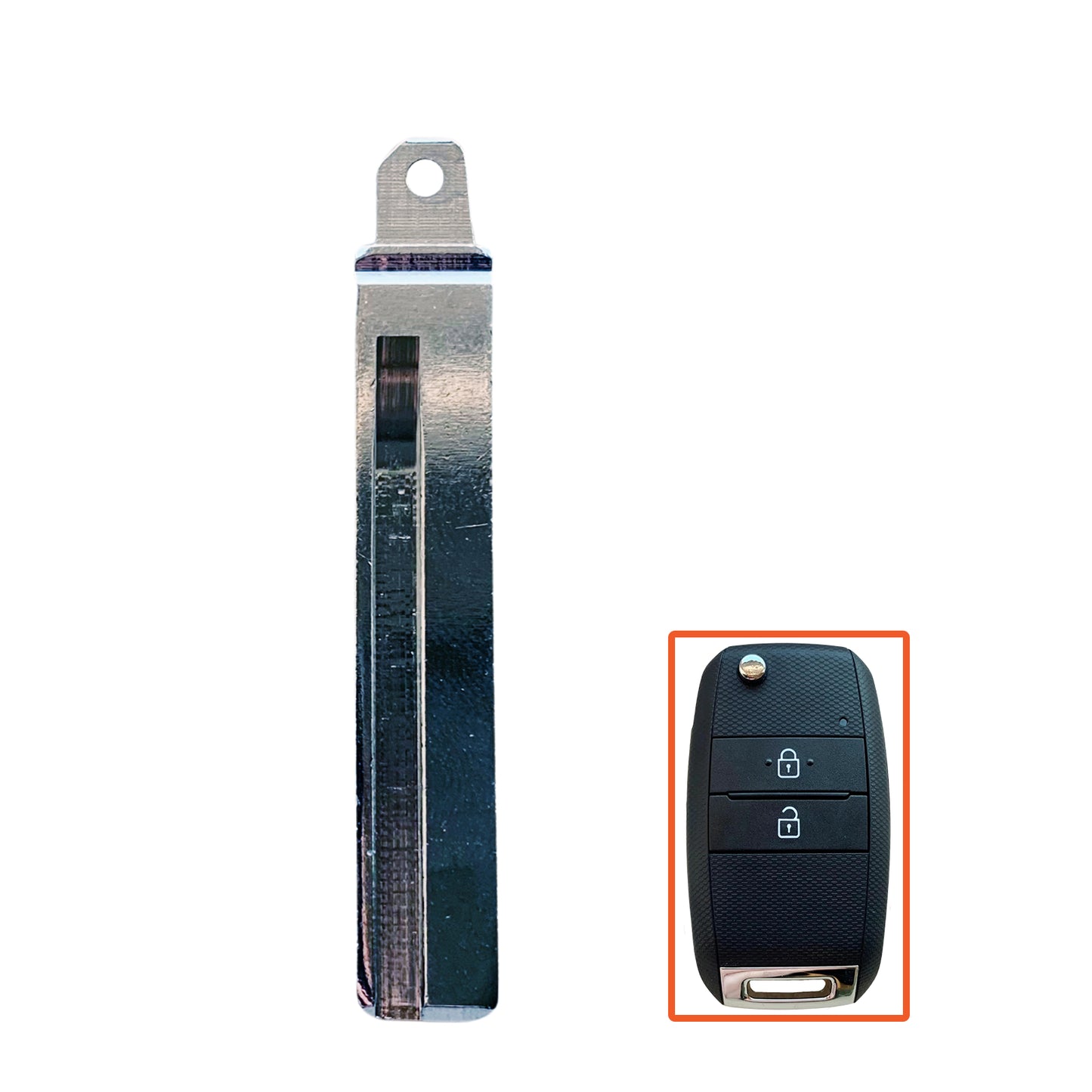 HYN17 OEM Key Blade to suit OEM KIA Flip Remotes