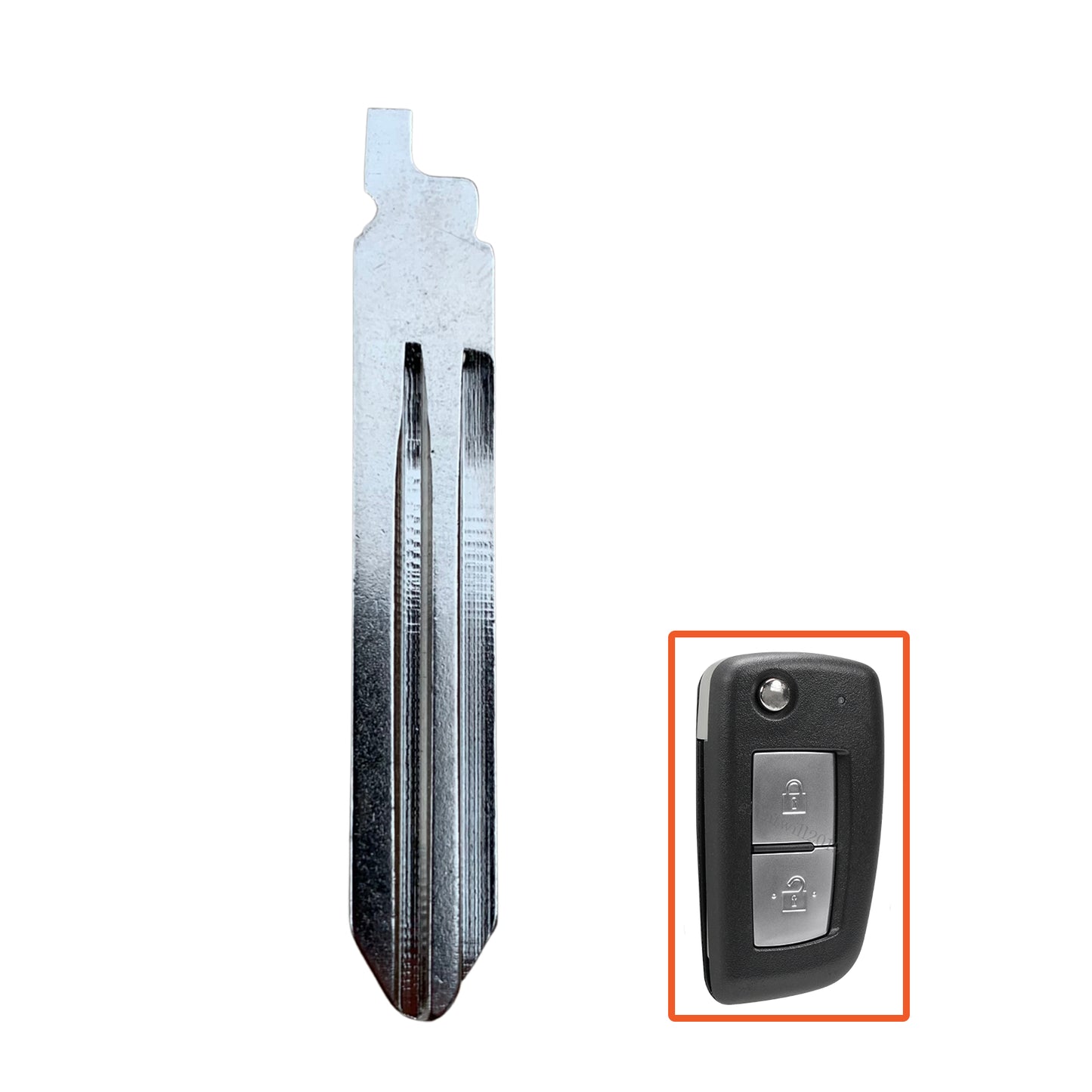 NSN14 Key Blade for Juke / Pulsar / Qashqai Flip Remotes