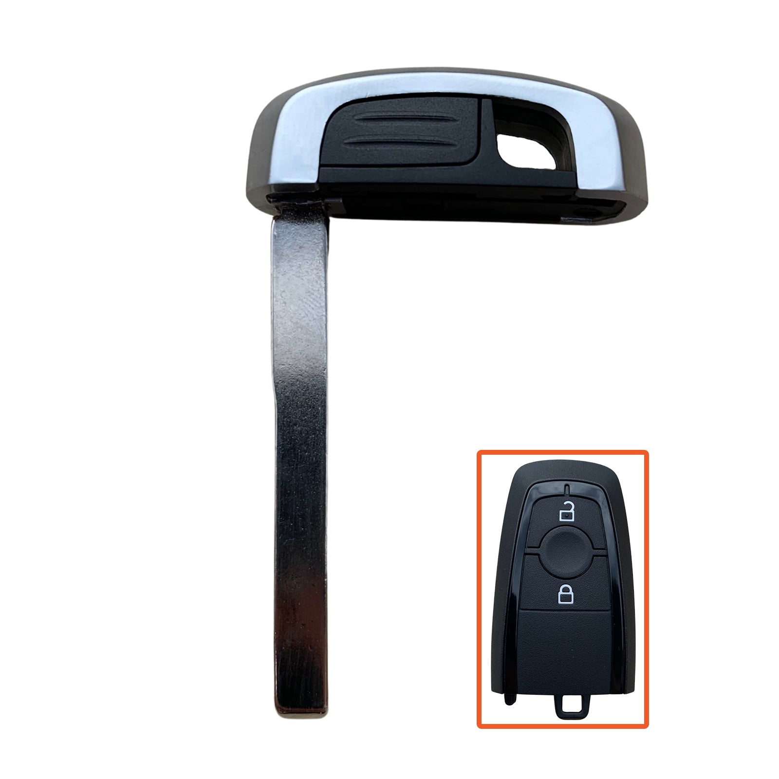 RFC HU101 Key Blank Blade For Range Rover (2018-2024) - 5 Button Remote Key