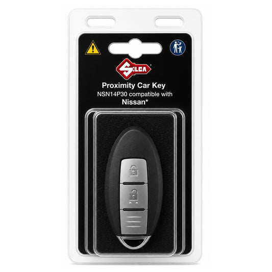 Silca 2 Button Smart Remote for Nissan Juke / Micra / Note / Cube / Navara (NSN14P30)