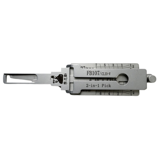 FB107T Original Lishi 2-in-1 Pick & Decoder for Renault Clio V & Captur
