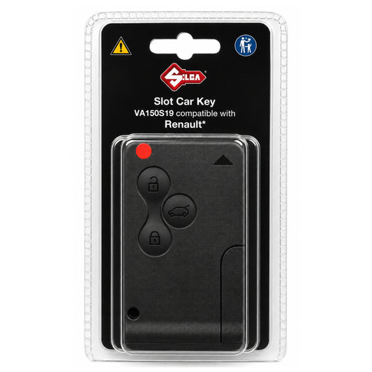 Silca 3 Button Remote Key Card for Renault Megane II / Scenic II (VA150S19)