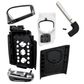 3 Button Smart Remote Key Case with HU162 Emergency Key Blade for VAG