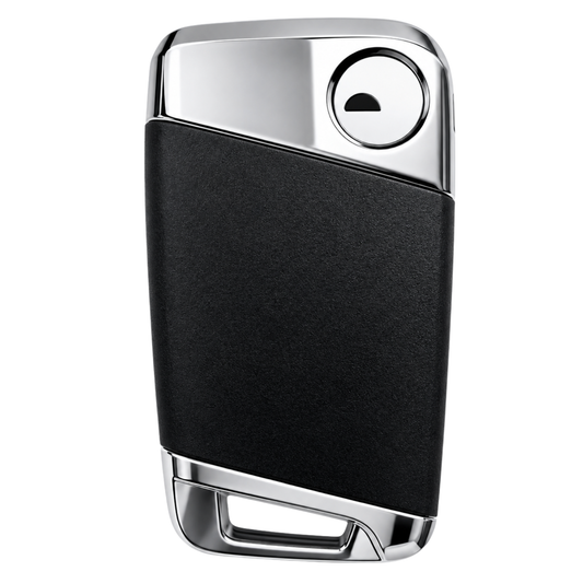 3 Button Smart Remote Key Case with HU162 Emergency Key Blade for VAG