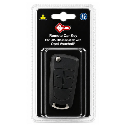 Silca 2 Button Vauxhall Corsa D / Meriva Remote Key (HU100AR12)