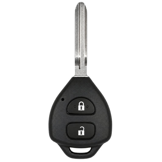 Aftermarket 2 Button Remote Key For Toyota Auris / Yaris / Corolla Verso (89071-0F060)
