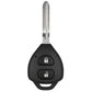 Aftermarket 2 Button Remote Key For Toyota Auris / Yaris / Corolla Verso (89071-0F060)