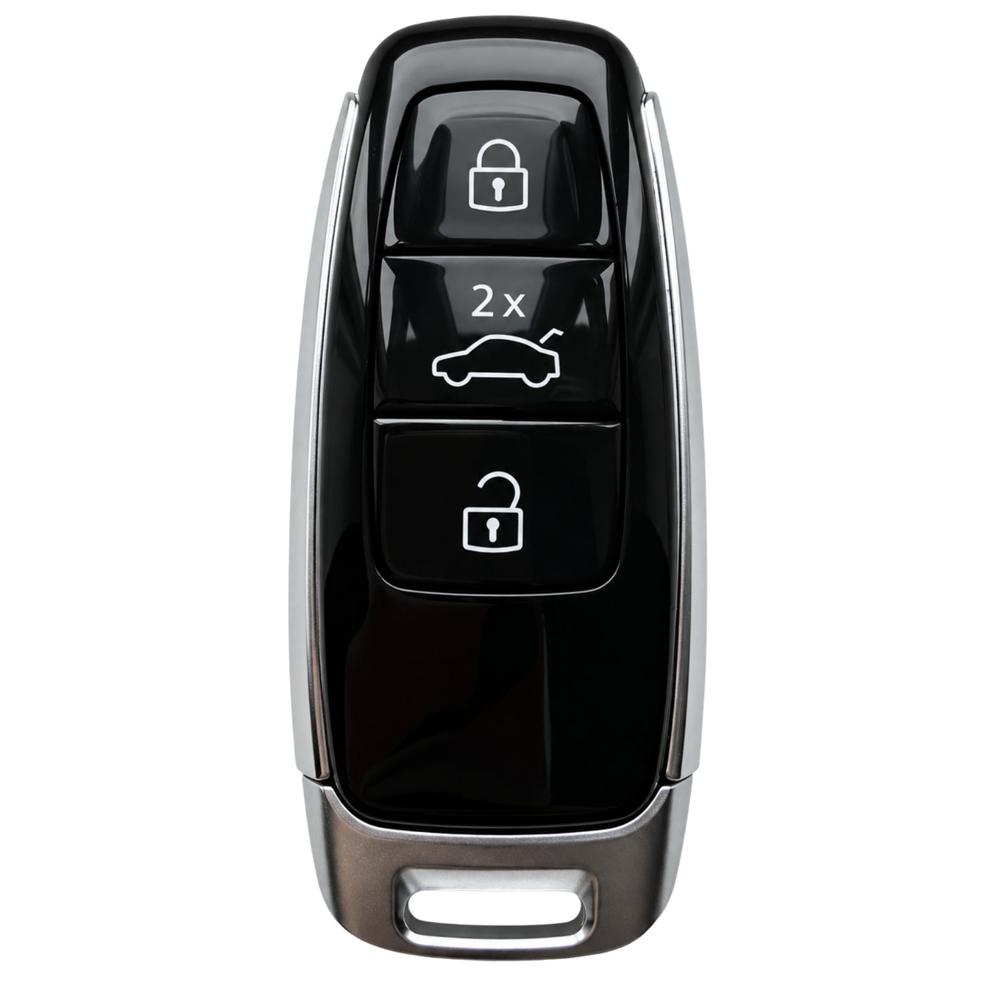 3 Button Smart Remote Key Case with HU162 Emergency Key Blade for Audi (MLB Systems)