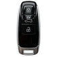 3 Button Smart Remote Key Case with HU162 Emergency Key Blade for Audi (MLB Systems)