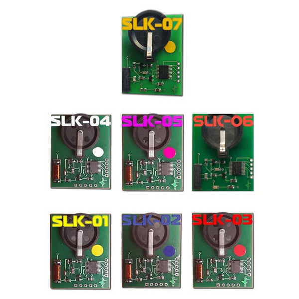 Scorpio Tango SLK 7-Piece Emulator Bundle – SLK-01 to SLK-07E Toyota & DST AES Smart Key Kit
