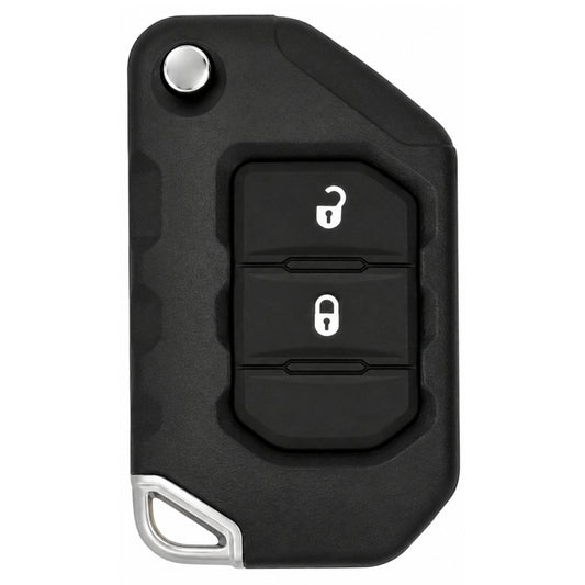 Aftermarket 2 Button Remote Key For Jeep Wrangler