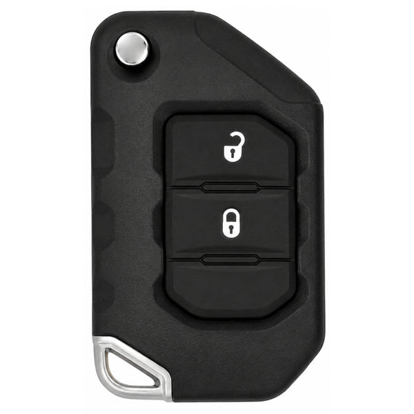 Aftermarket 2 Button Remote Key For Jeep Wrangler