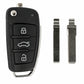 Silca 3 Button Remote Key For Audi A3 MQB (HU-AR22)
