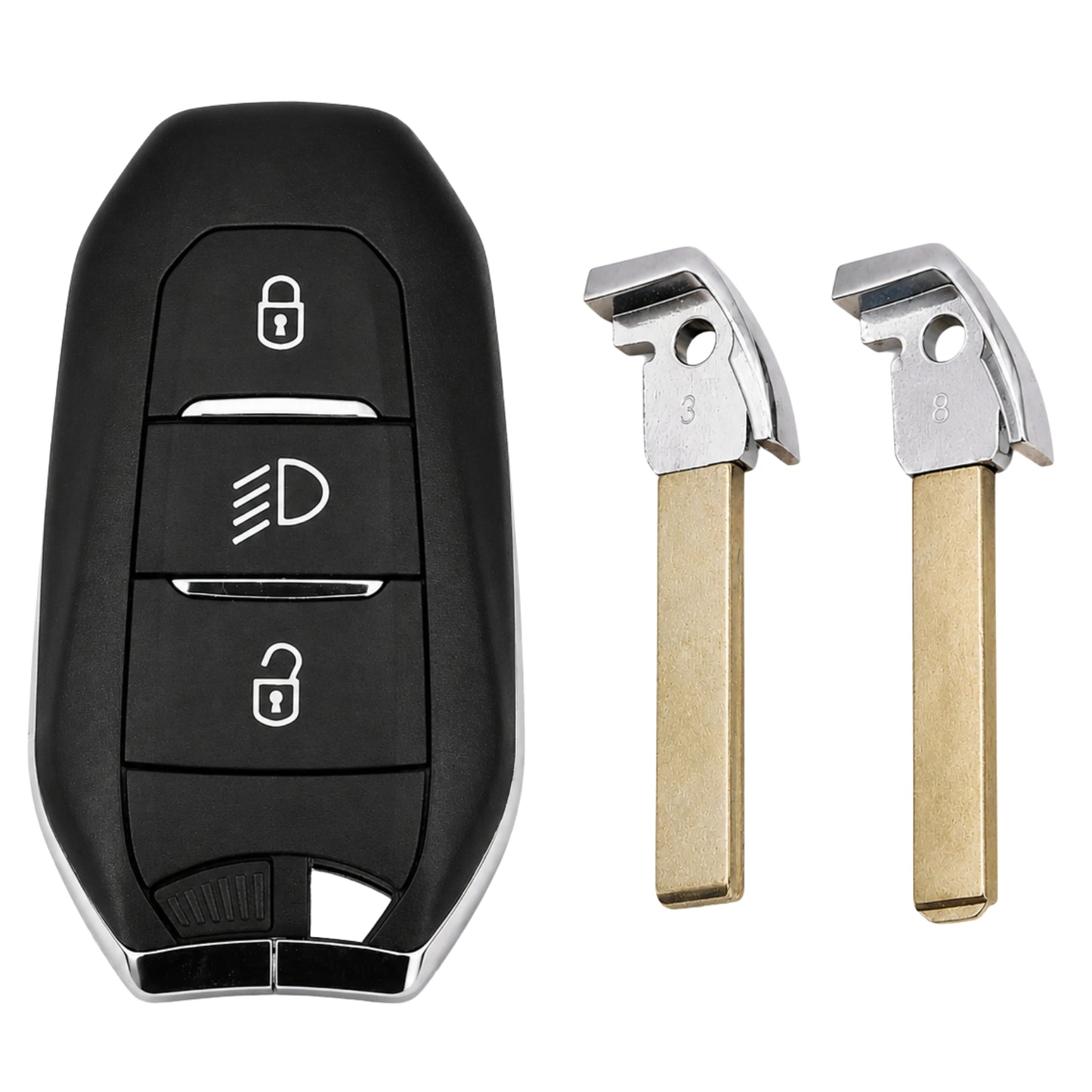PSA 3 Button Smart Remote That Covers All ID4A Vehicles (A3M05, A3M15, A3M65)