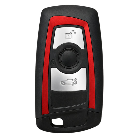 Aftermarket 3 Button Smart Remote Key for BMW (FEM) - Red, 433Mhz