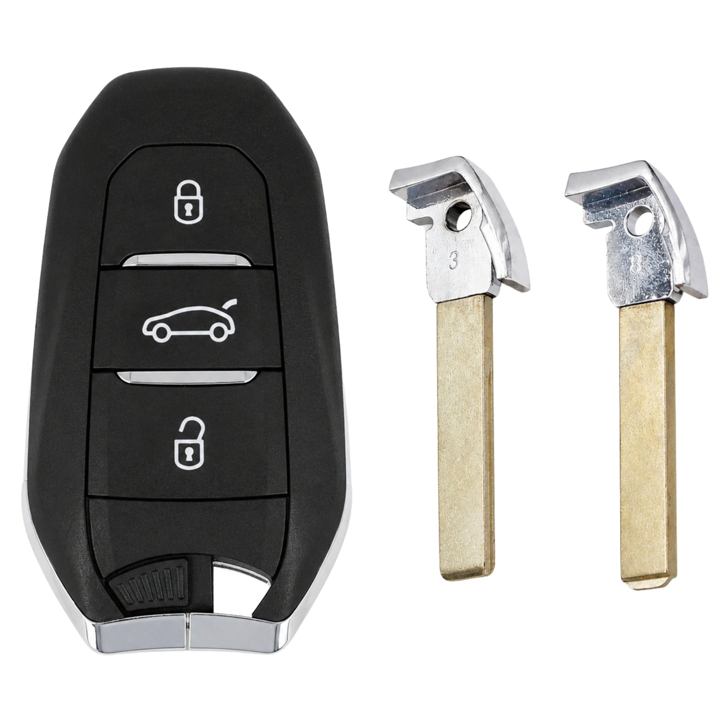 PSA 3 Button Smart Remote That Covers All ID4A Vehicles (A3M05, A3M15, A3M65)