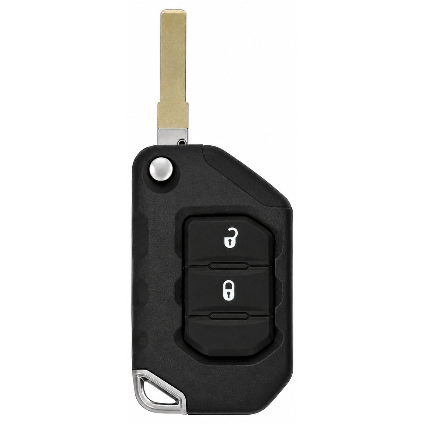 Aftermarket 2 Button Remote Key For Jeep Wrangler